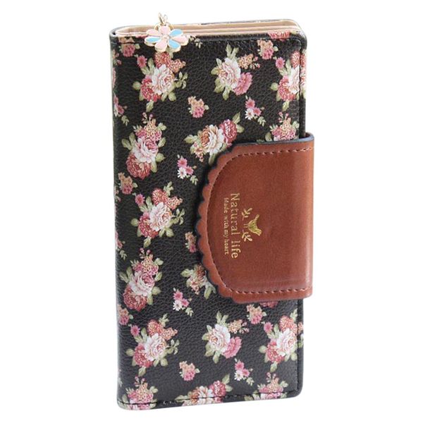 women lady girl long wallet purse pu floral zipper buckle fashion for money card coin mug88, Red;black
women lady girl long wallet purse pu floral zipper buckle fashion for money card coin mug88, Red;black