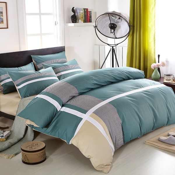 fashion horizontal clause 4pcs cotton bedding set leisure home textile quilt cover bed sheet pillowcase
fashion horizontal clause 4pcs cotton bedding set leisure home textile quilt cover bed sheet pillowcase