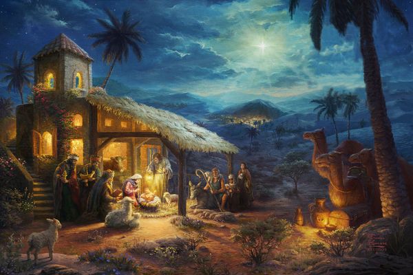 thomas kinkade the nativity home decor handpainted &hd print oil paintings on canvas wall art pictures 200121
thomas kinkade the nativity home decor handpainted &hd print oil paintings on canvas wall art pictures 200121
