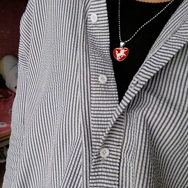 japan and south korea harajuku style love unicorn necklace cool girl disco collar choker neck chain clavicle chain, Silver
japan and south korea harajuku style love unicorn necklace cool girl disco collar choker neck chain clavicle chain, Silver