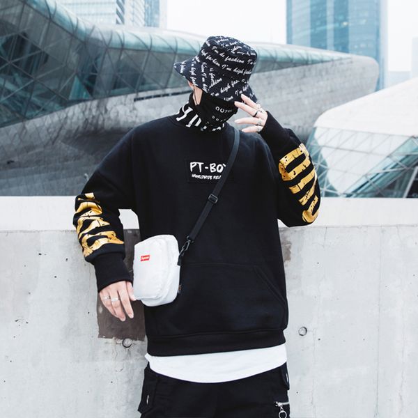 хип-хоп мода мужчины водолазка толстовка бархатное пальто с капюшоном oversize ptboy толстовка осень зима толстовки куртка верхняя одежда то, Black
хип-хоп мода мужчины водолазка толстовка бархатное пальто с капюшоном oversize ptboy толстовка осень зима толстовки куртка верхняя одежда то, Black