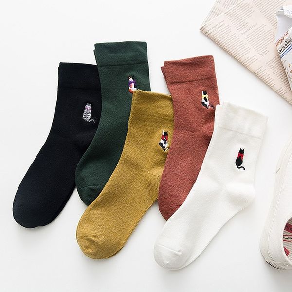 socks cat warm women cartoon cotton funny crew sock cute kawaii art happy korean comfortable streetwear fashion casual winter, Black;white
socks cat warm women cartoon cotton funny crew sock cute kawaii art happy korean comfortable streetwear fashion casual winter, Black;white