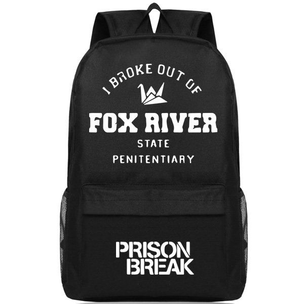 prison break backpack fox river day pack popular style school bag pop packsack print rucksack sport schoolbag outdoor daypack
prison break backpack fox river day pack popular style school bag pop packsack print rucksack sport schoolbag outdoor daypack