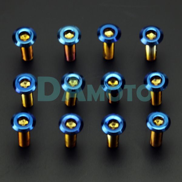 12pcs for motorcycle disc brake stainless steel screws brake rotor bolts m8 x 20/25/27mm
12pcs for motorcycle disc brake stainless steel screws brake rotor bolts m8 x 20/25/27mm