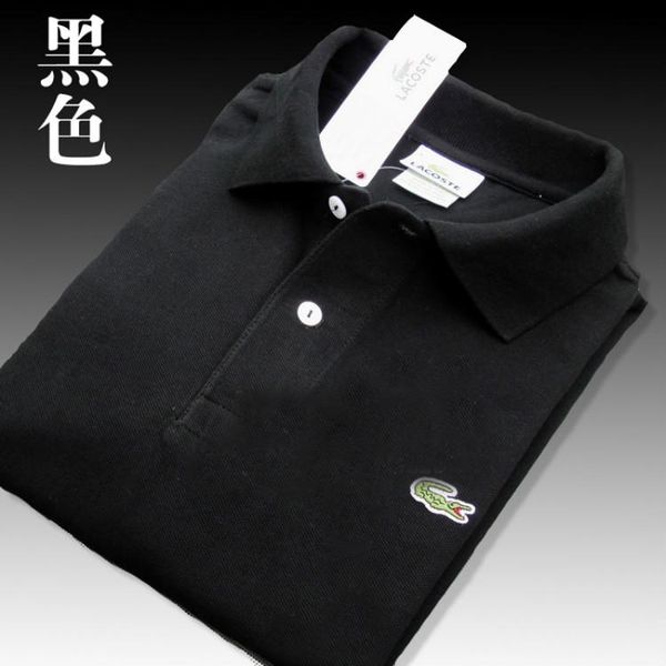 

Crocodile polo hirt men olid cotton hort polo ummer ca ual polo homme t hirt l01 men polo hirt polo hirt, White;black