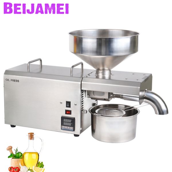 beijamei stainless steel automatic seed oil press machine/commercial oil presser/cold pressed oil maker
beijamei stainless steel automatic seed oil press machine/commercial oil presser/cold pressed oil maker