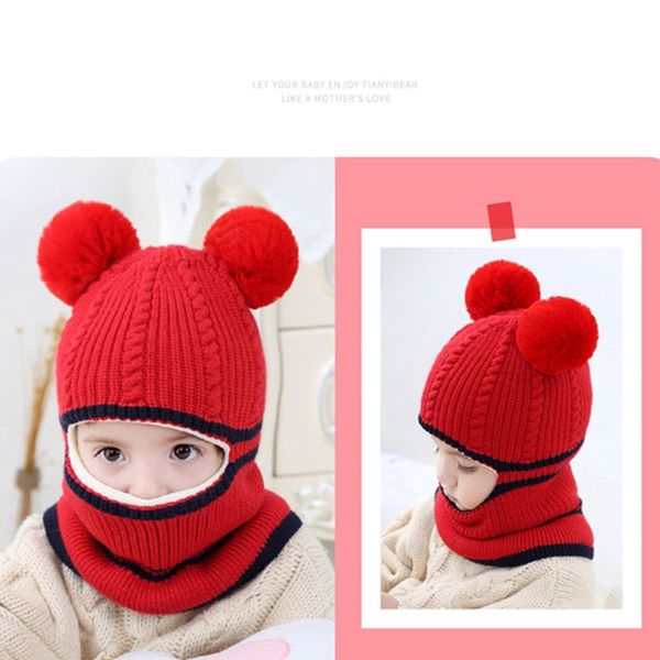 boys and girls hooded scarf hat winter warm children's bib one-piece hat plus velvet thickening ear protection face one knitted, Yellow
boys and girls hooded scarf hat winter warm children's bib one-piece hat plus velvet thickening ear protection face one knitted, Yellow