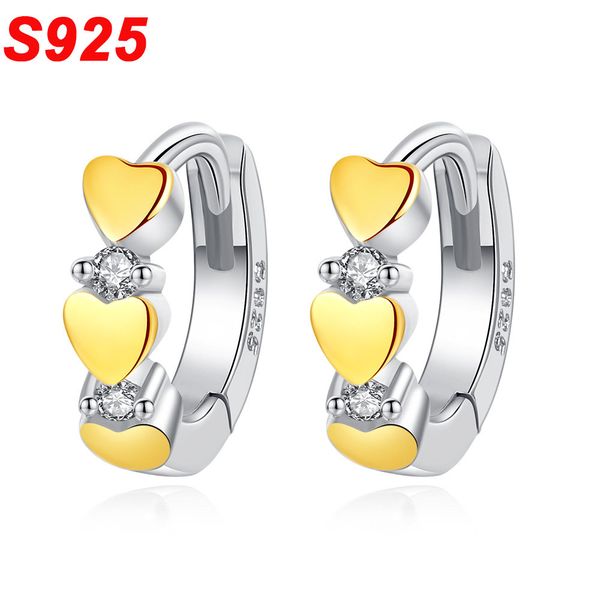minimal 925 silver tiny small golden heart hoop earrings cz huggies mini creole earnings valentines day gift girlfriend se049, Golden;silver
minimal 925 silver tiny small golden heart hoop earrings cz huggies mini creole earnings valentines day gift girlfriend se049, Golden;silver