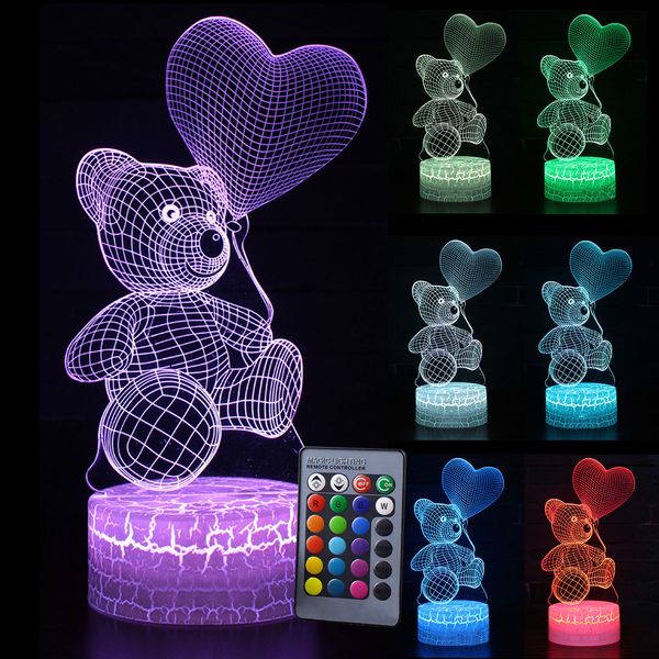 kid light night 3d led night light creative table bedside lamp romantic heart bear light kids gril home decoration gift d30
kid light night 3d led night light creative table bedside lamp romantic heart bear light kids gril home decoration gift d30