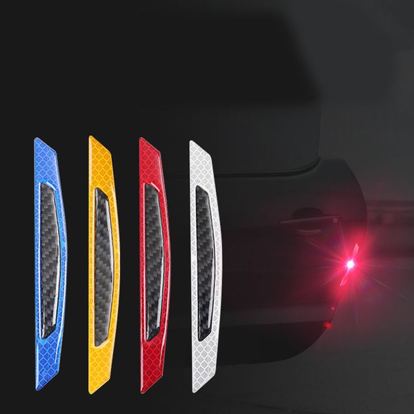 4pcs luminous car stickers cover scratches anti-collision strips carbon fiber reflective stickers
4pcs luminous car stickers cover scratches anti-collision strips carbon fiber reflective stickers