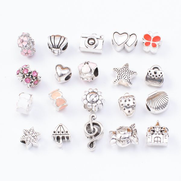european charms bead original bracelet set diy bracelet pendant charm dangle fit original bracelet necklace beads jewelry, Silver
european charms bead original bracelet set diy bracelet pendant charm dangle fit original bracelet necklace beads jewelry, Silver