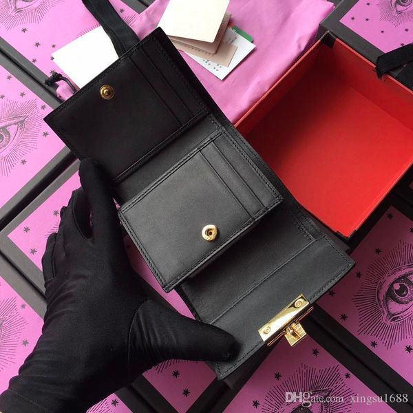 wallets purse clutch bags classic brand short wallets gifts for women fashion designer coin purse with box, Red;black
wallets purse clutch bags classic brand short wallets gifts for women fashion designer coin purse with box, Red;black