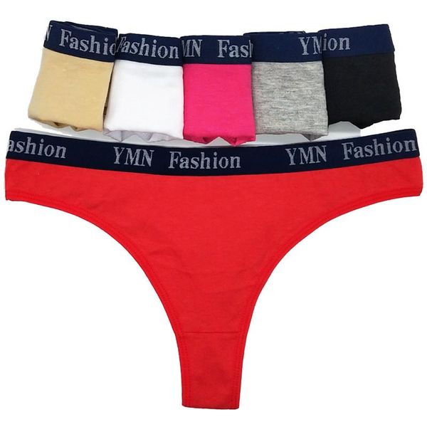2020 new pure cotton solid letter low waist women's thong seamless women's underpants women's briefs, Black;white
2020 new pure cotton solid letter low waist women's thong seamless women's underpants women's briefs, Black;white