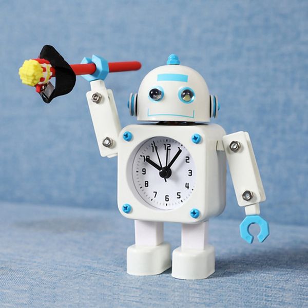 children cartoon robot alarm clocks student personal mute metal making table alarm clocks children christmas gift
children cartoon robot alarm clocks student personal mute metal making table alarm clocks children christmas gift