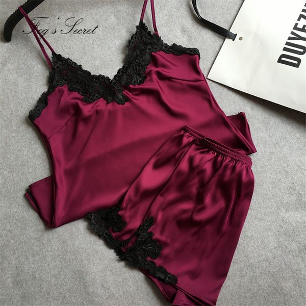 women matte satin pajamas sets for debutante luxurious sleepwear pijama feminino, Black;red
women matte satin pajamas sets for debutante luxurious sleepwear pijama feminino, Black;red