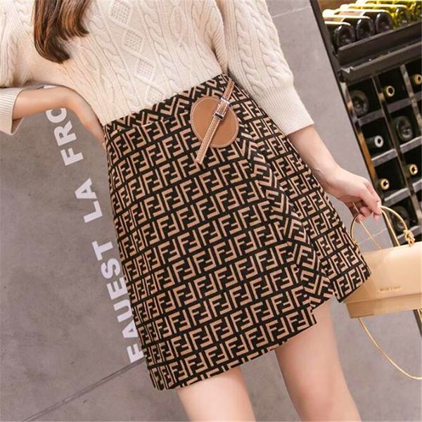 2020 autumn winter new logo letter print high waist a-line woolen thickening short skirt plus size s m l xl, Black
2020 autumn winter new logo letter print high waist a-line woolen thickening short skirt plus size s m l xl, Black