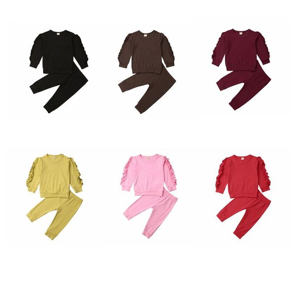 baby clothes kids ruffle clothing sets boys girls long sleeve pants suits children solid cotton clothing set outdoor sport clothes yp959, White
baby clothes kids ruffle clothing sets boys girls long sleeve pants suits children solid cotton clothing set outdoor sport clothes yp959, White