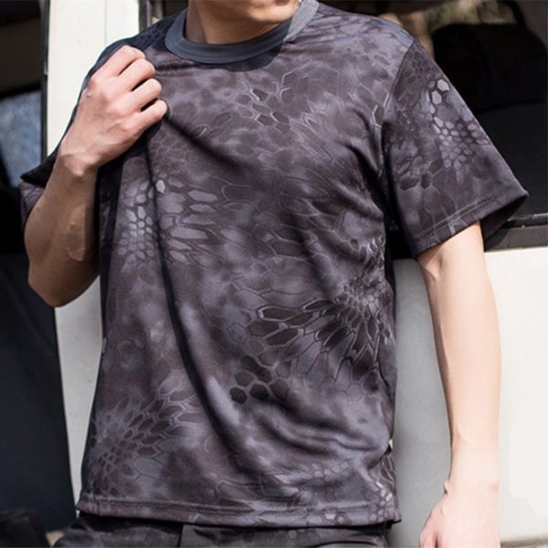 men camouflage quick dry breathable t-shirt tights army tactical t-shirt outdoor tee fitness summer body building tees, Black;blue
men camouflage quick dry breathable t-shirt tights army tactical t-shirt outdoor tee fitness summer body building tees, Black;blue
