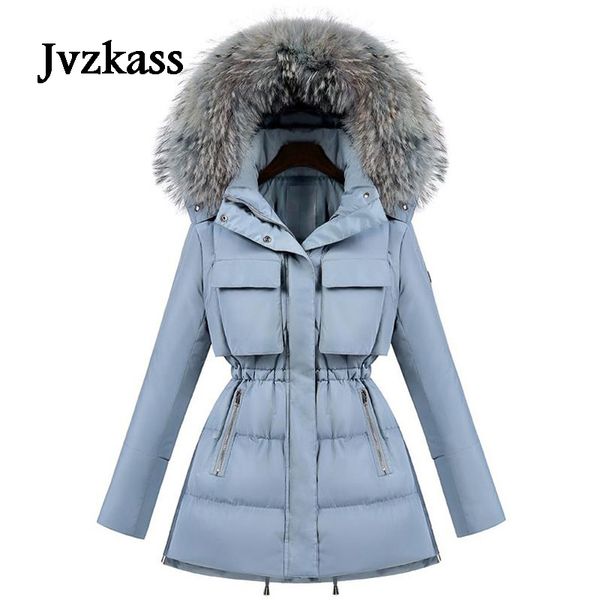 jvzkass 2019 new fur winter jacket women white duck parka jackets natural raccoon fur collar female winter coat women parkas z23, Tan;black
jvzkass 2019 new fur winter jacket women white duck parka jackets natural raccoon fur collar female winter coat women parkas z23, Tan;black