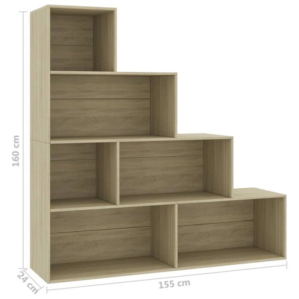 книга кабинет / номер делитель сонома дуб 155x24x160 см лдсп мебель для гостиной
книга кабинет / номер делитель сонома дуб 155x24x160 см лдсп мебель для гостиной