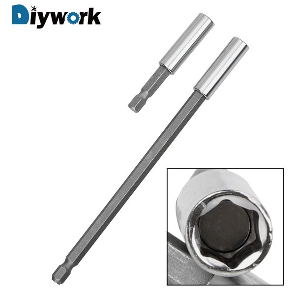 diywork extension drill driver sleeve adapter high-carbon steel screwdriver bars 1/4" 60/150mm hex magnetic bit holder
diywork extension drill driver sleeve adapter high-carbon steel screwdriver bars 1/4" 60/150mm hex magnetic bit holder
