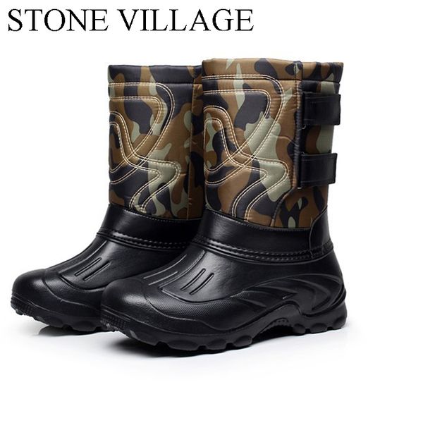 plus size 41-46 men snow boots waterproof fishing shoes round toe plush warm winter boots camouflage men shoes, Black
plus size 41-46 men snow boots waterproof fishing shoes round toe plush warm winter boots camouflage men shoes, Black