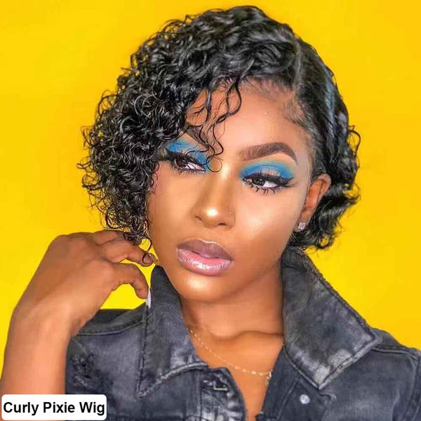 allove pixie cut wig human hair wigs short curly human hair wigs for women straight bob wig machine made short wig, Black;brown
allove pixie cut wig human hair wigs short curly human hair wigs for women straight bob wig machine made short wig, Black;brown