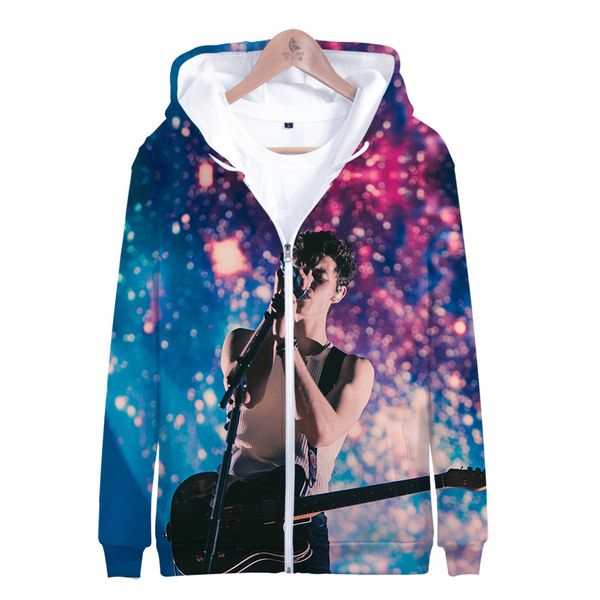 3d shawn mendes singer sweatshirt streetwear men women hoodies hooded zipper harajuku sweat hip pop clothes, Black
3d shawn mendes singer sweatshirt streetwear men women hoodies hooded zipper harajuku sweat hip pop clothes, Black