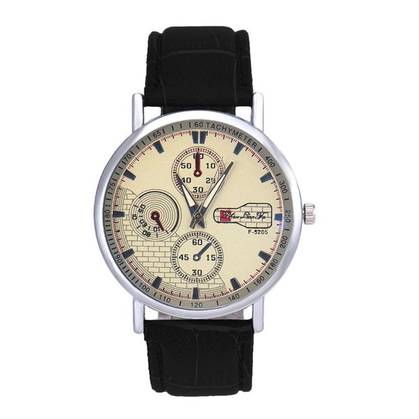 fashion watch men blue ray glass dial casual style pu leather strap sliver alloy dial quartz wrist watch reloj de hombre zegarek, Slivery;brown
fashion watch men blue ray glass dial casual style pu leather strap sliver alloy dial quartz wrist watch reloj de hombre zegarek, Slivery;brown