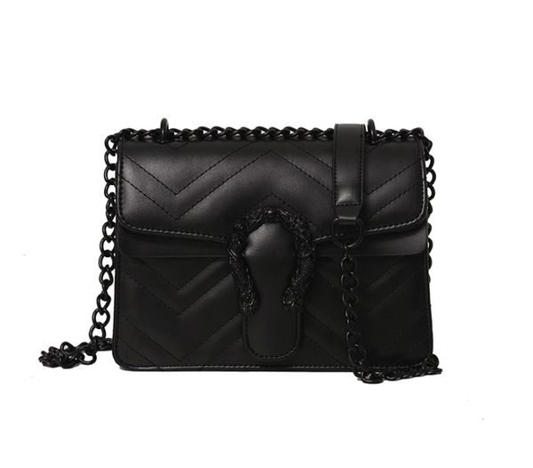fashion black woman shoulder bag pu leather chain solid soft buckle crossbody purses and handbags women bags designer
fashion black woman shoulder bag pu leather chain solid soft buckle crossbody purses and handbags women bags designer