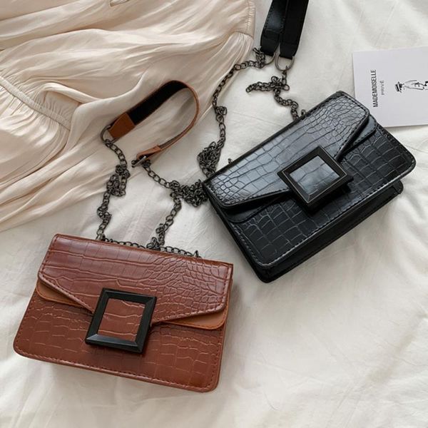fashion crocodile pattern soild color retro female bags for women chain bag leather handbags and shoulder bags cross bag
fashion crocodile pattern soild color retro female bags for women chain bag leather handbags and shoulder bags cross bag