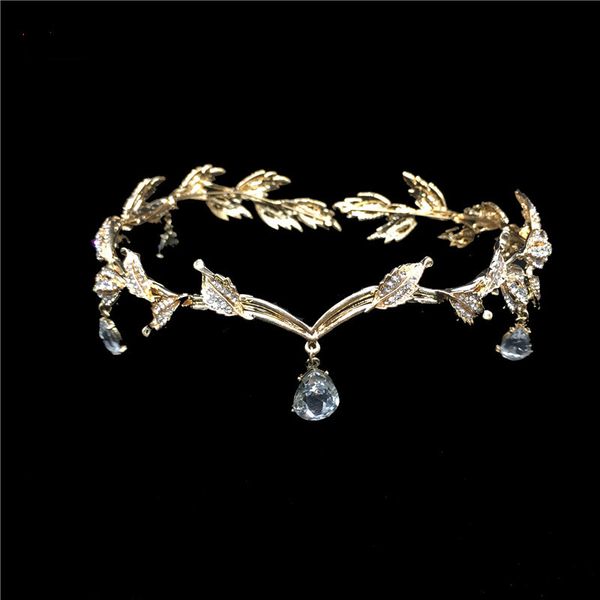 элегантный waterdrop листьев tiara корона кристалл золото серебро rhinestone свадебные аксессуары для волос свадебные tiara my133-2 повязку, Golden;white
элегантный waterdrop листьев tiara корона кристалл золото серебро rhinestone свадебные аксессуары для волос свадебные tiara my133-2 повязку, Golden;white