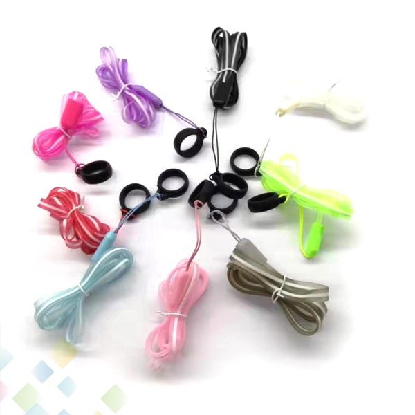 Stripe Ecig coco vape pod pen lanyards with silicone ring for myle MT 14mm-17mm diameter Vaping accessories DHL Free
Stripe Ecig coco vape pod pen lanyards with silicone ring for myle MT 14mm-17mm diameter Vaping accessories DHL Free