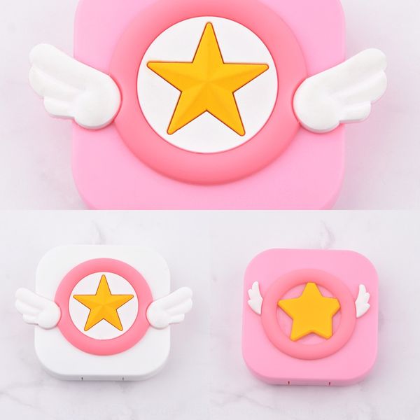 cute cartoon case case diy girl's heart wings diy invisible glasses matching glasses matching box contact lenses dual box
cute cartoon case case diy girl's heart wings diy invisible glasses matching glasses matching box contact lenses dual box