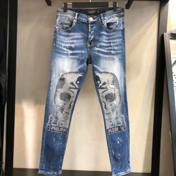 high street fashion mens jeans night club black white color personal designer printed jeans men punk pants skinny hip hop jeans, Blue
high street fashion mens jeans night club black white color personal designer printed jeans men punk pants skinny hip hop jeans, Blue