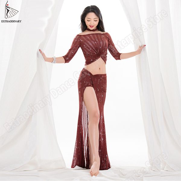 new fashion women belly dance skirt costumes sequins practice clothes skirt split oriental professional 3 colors, Black;red
new fashion women belly dance skirt costumes sequins practice clothes skirt split oriental professional 3 colors, Black;red