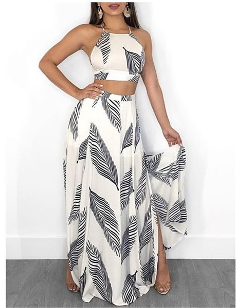 womens holiday irregular dress ladies backless strappy print bandeau strap blouse and skirt suit summer style women outfits two piece s, Black;gray
womens holiday irregular dress ladies backless strappy print bandeau strap blouse and skirt suit summer style women outfits two piece s, Black;gray