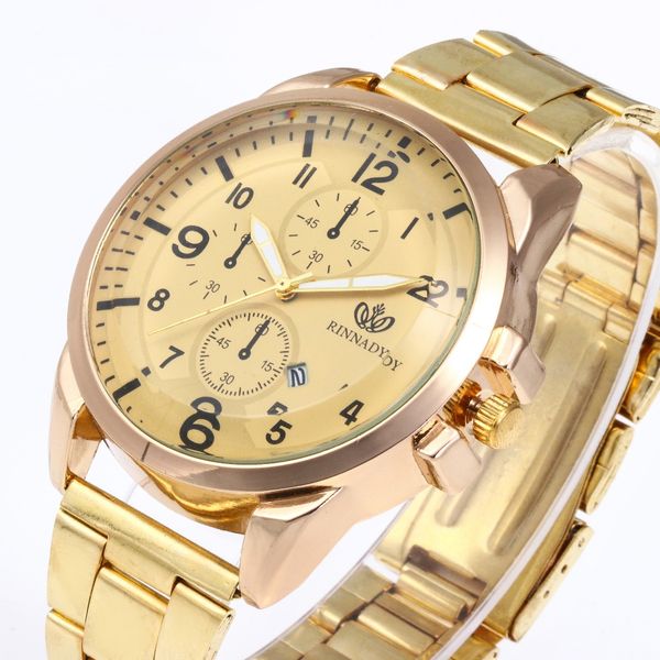 mens watches sports men watch calendar stainless steel quartz clock relogio masculino montre homme reloj hombre, Slivery;brown
mens watches sports men watch calendar stainless steel quartz clock relogio masculino montre homme reloj hombre, Slivery;brown