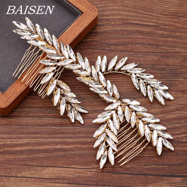 rhinestone wedding hair comb headband golden women's accessories bride hair comb head jewelry ornament headband, Golden;white
rhinestone wedding hair comb headband golden women's accessories bride hair comb head jewelry ornament headband, Golden;white