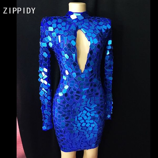 bling blue mirrors hollow mini dress birthday celebrate dance outfit evening wear prom female singer dress, Black;red
bling blue mirrors hollow mini dress birthday celebrate dance outfit evening wear prom female singer dress, Black;red