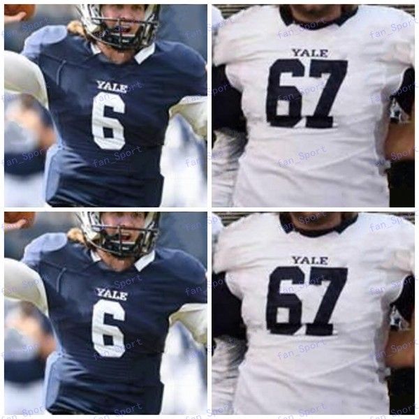 custom yale 2020 football any name number navy blue white #6 kurt rawlings 14 reed klubnik 16 o'connor 88 jp shohfi jersey 4xl, Black
custom yale 2020 football any name number navy blue white #6 kurt rawlings 14 reed klubnik 16 o'connor 88 jp shohfi jersey 4xl, Black