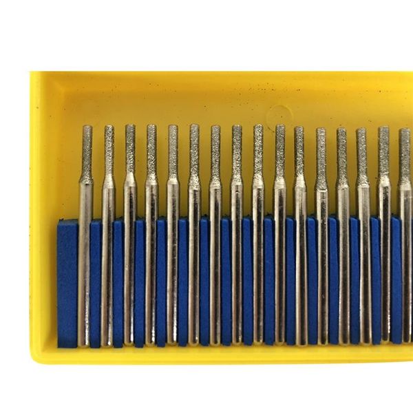 30 diamond grinding head cylindrical engraving drill coating engraving burr handle 1/8 inch for grinding tool accessories
30 diamond grinding head cylindrical engraving drill coating engraving burr handle 1/8 inch for grinding tool accessories