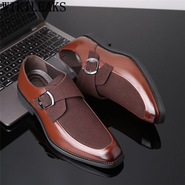 monk strap formal shoes men elegant coiffeur mens dress shoes brand brown dress men classic italian big size buty meskie, Black
monk strap formal shoes men elegant coiffeur mens dress shoes brand brown dress men classic italian big size buty meskie, Black
