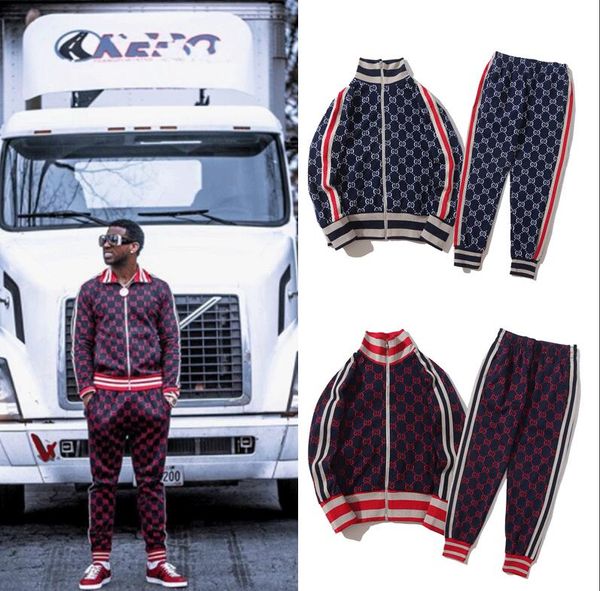 19gucci track uit italian men de igner track uit uit cla ic tide brand fa hion gg jacket ca ual pant luxury two piece 
19gucci track uit italian men de igner track uit uit cla ic tide brand fa hion gg jacket ca ual pant luxury two piece