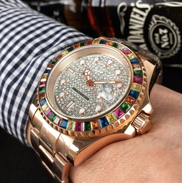 men's luxury watch diamond face watch rose gold case strap watch automatic mechanical luxury business watches288f, Slivery;brown
men's luxury watch diamond face watch rose gold case strap watch automatic mechanical luxury business watches288f, Slivery;brown