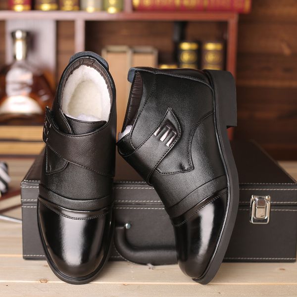 men shoes winter high-shoes plus velvet leather fashion large size warm leather f, Black
men shoes winter high-shoes plus velvet leather fashion large size warm leather f, Black