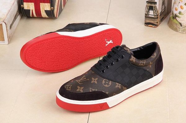 2019 de igner ca ual hoe genuine leather trainer men fa hion tenni flat hoe lei ure neaker no box, Black
2019 de igner ca ual hoe genuine leather trainer men fa hion tenni flat hoe lei ure neaker no box, Black