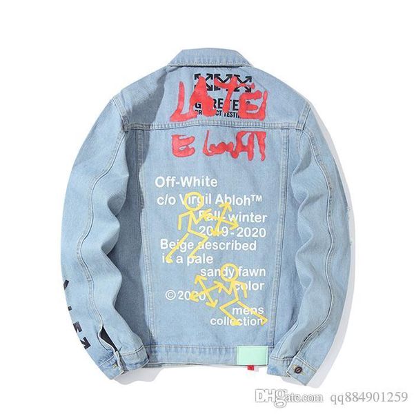 2020 men spring autumn new jean designer jacket hip hop designer denim blue coats long sleeved single breasted jacket clothing windbreaker, Black;brown
2020 men spring autumn new jean designer jacket hip hop designer denim blue coats long sleeved single breasted jacket clothing windbreaker, Black;brown