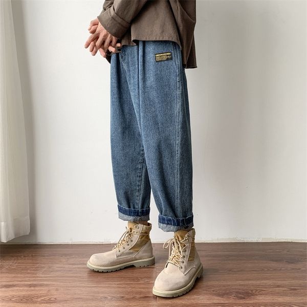 2019 spring and autumn on the new port wind trend korean version of the loose fashion casual jeans men black / blue -2xl
2019 spring and autumn on the new port wind trend korean version of the loose fashion casual jeans men black / blue -2xl