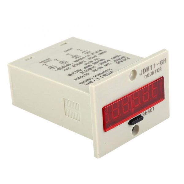 electronic counter jdm11-6h 6 high accuracy digit display electronic counter ac/dc24v
electronic counter jdm11-6h 6 high accuracy digit display electronic counter ac/dc24v